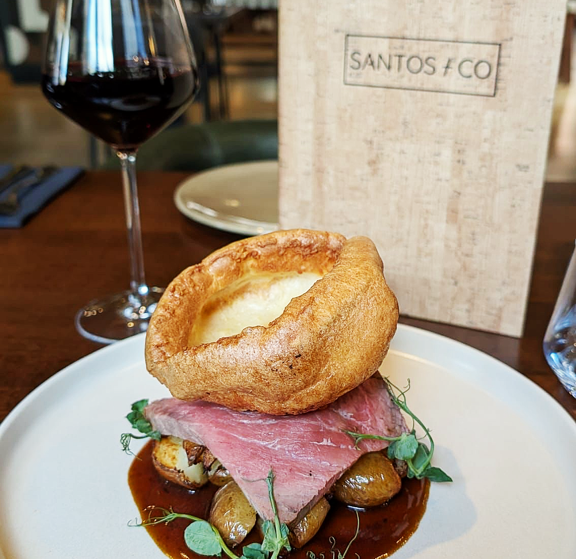 Santos + Co Sunday Roast Beef